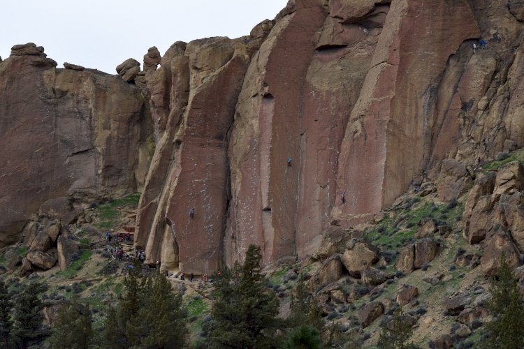 Smith Rock, a semi-desert paradise in central Oregon, must-see.