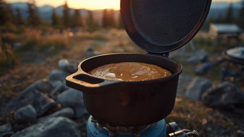 "Pouding chômeur" a Québec traditional dessert from the Great Depression